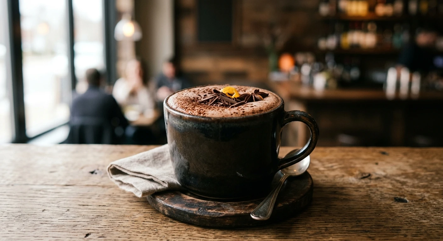 Chocolate Drink mocktail