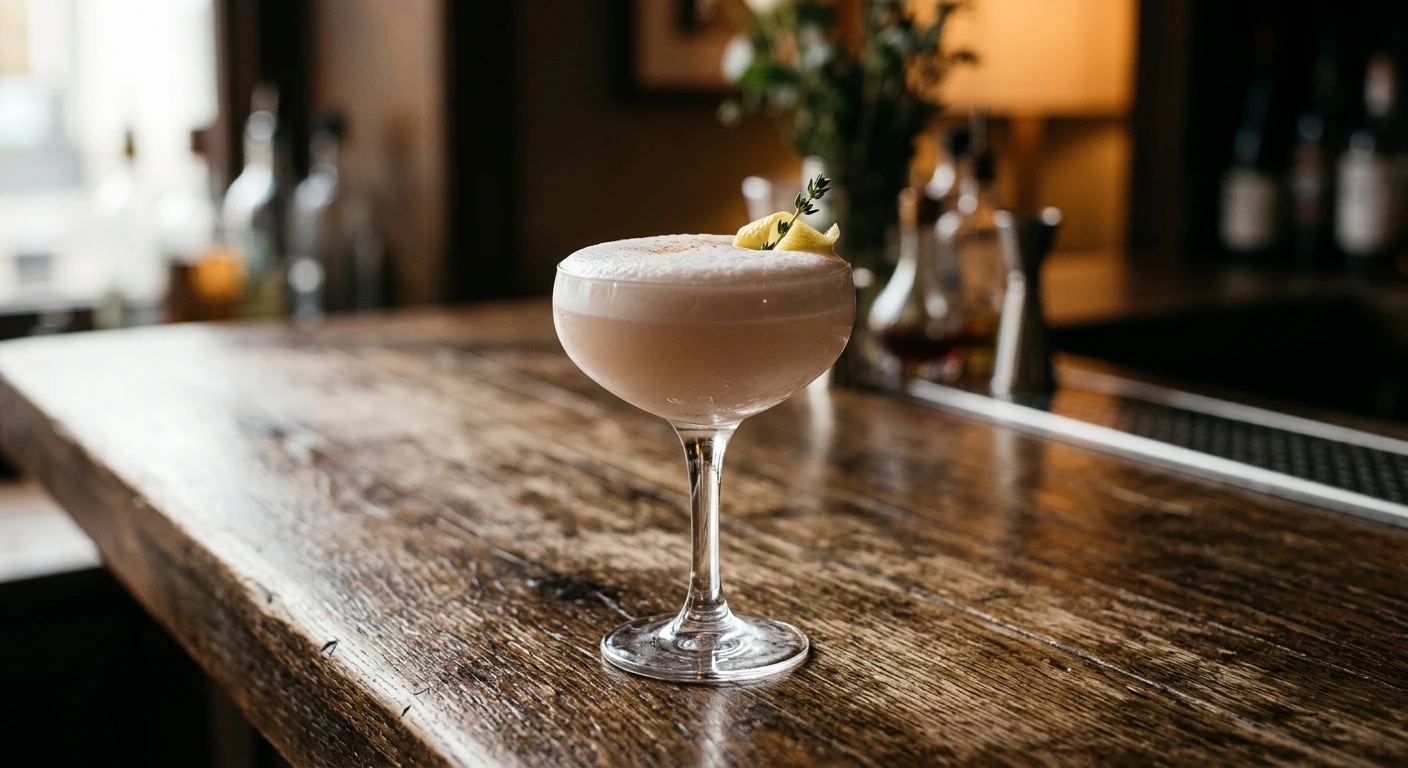 Lady Love Fizz cocktail