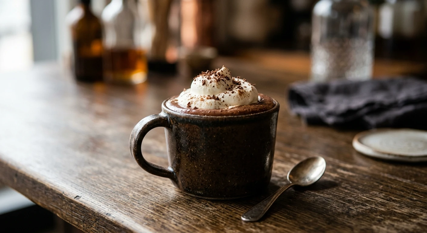 Drinking Chocolate mocktail