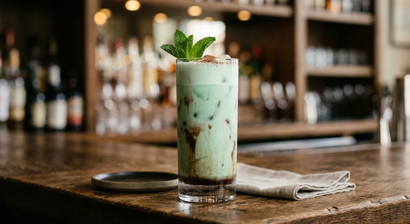 Just A Moonmint mocktail