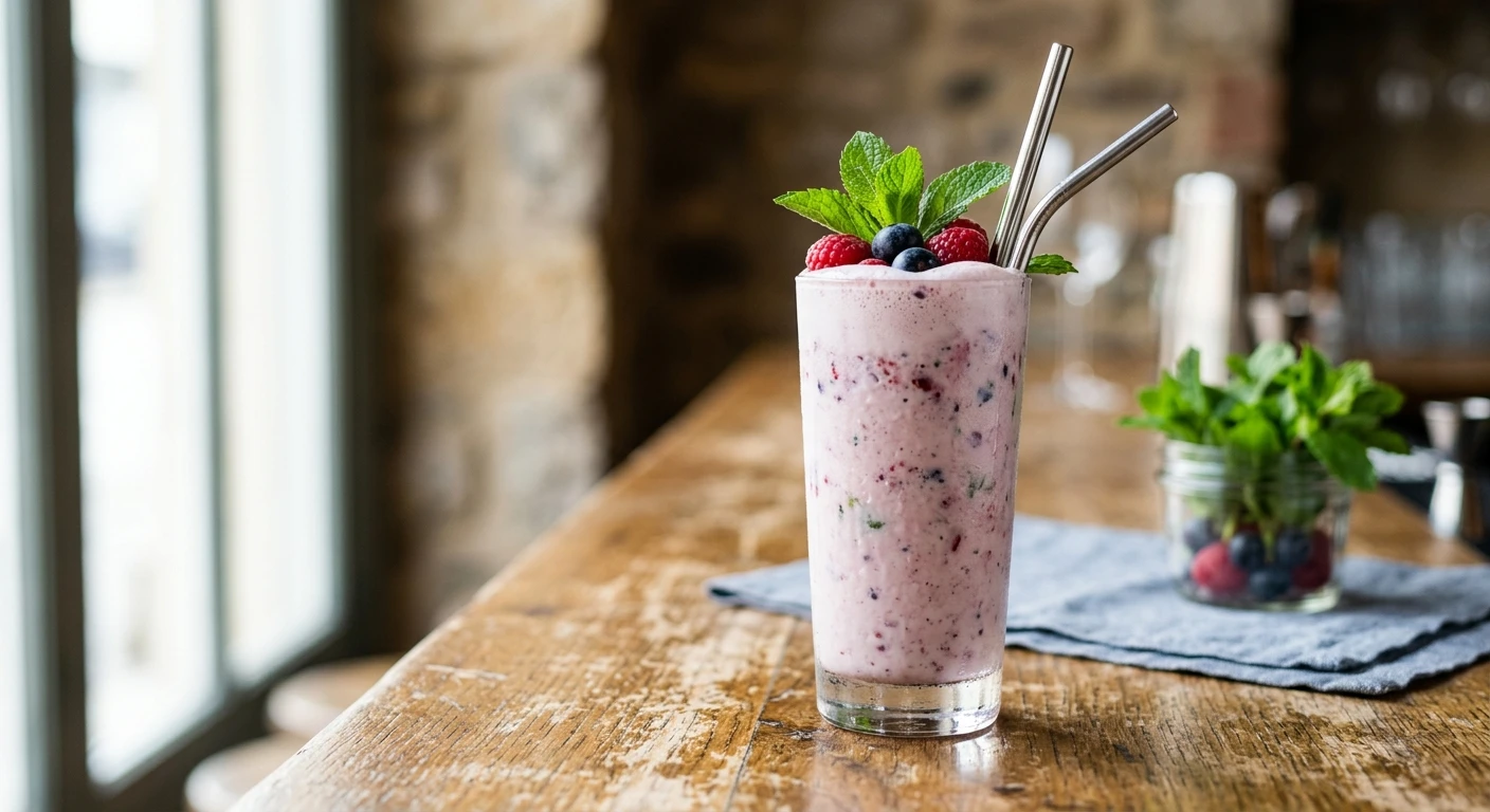 Yoghurt Cooler mocktail
