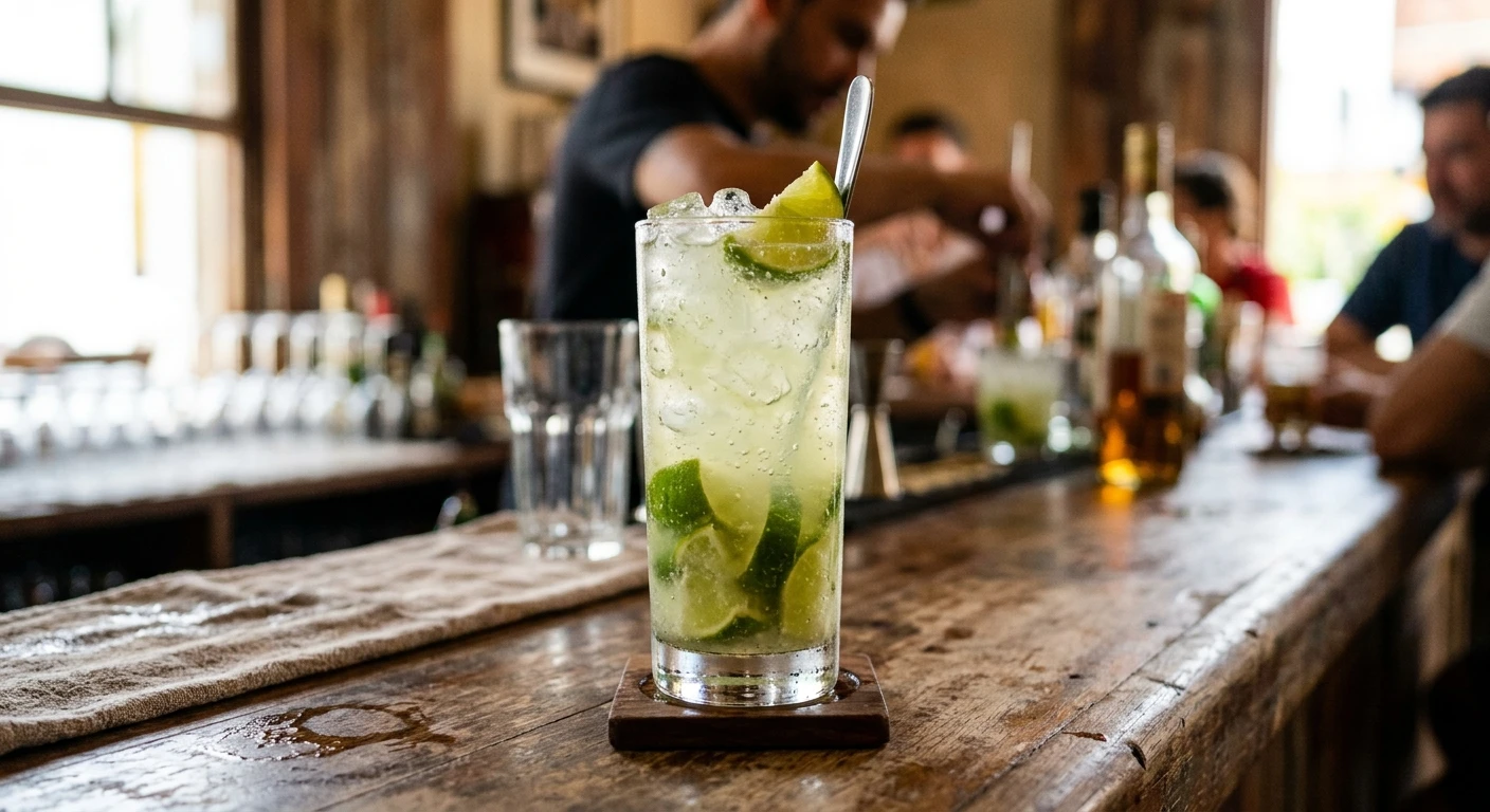 Caipirissima cocktail