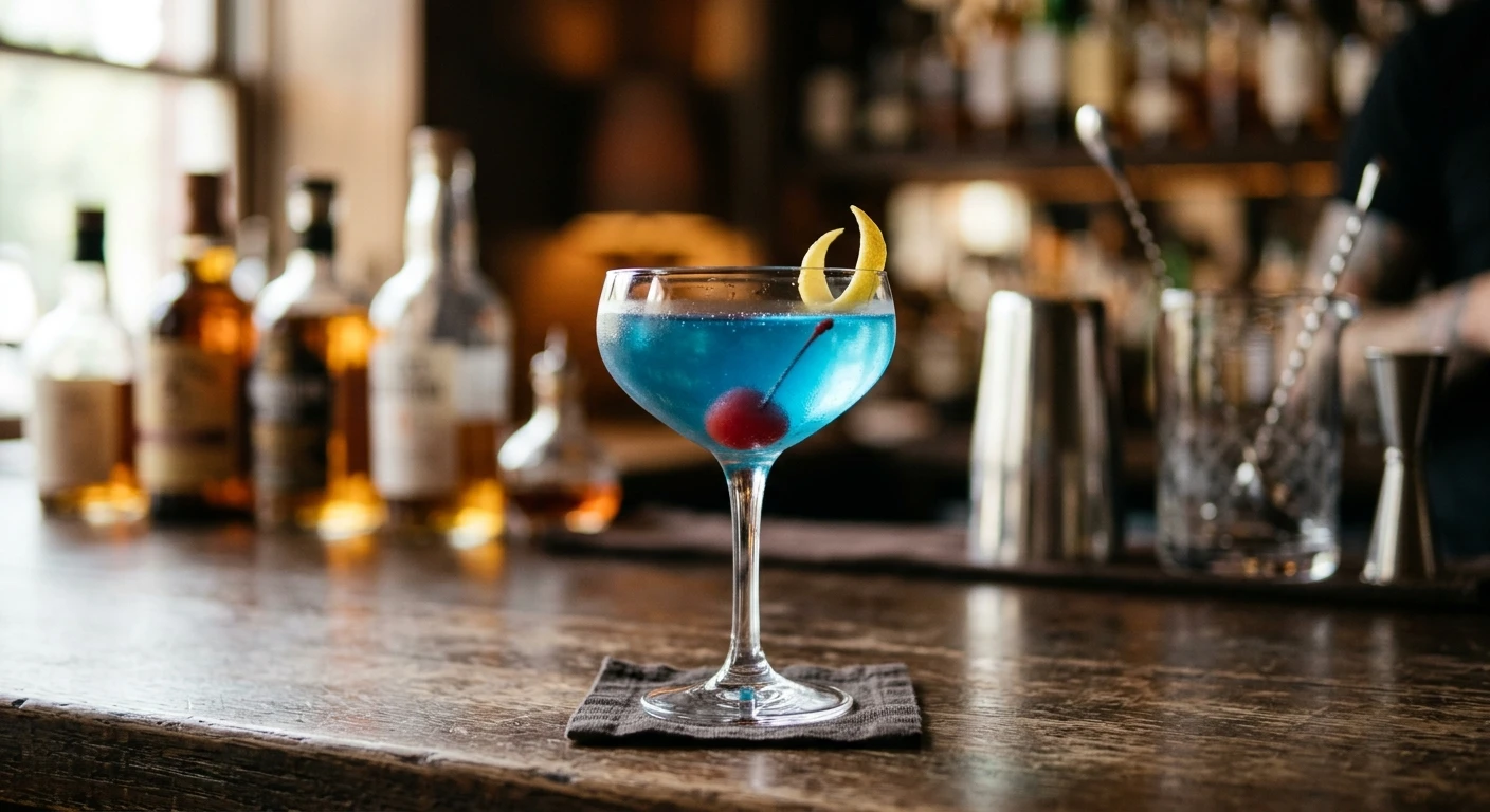 Bluebird cocktail