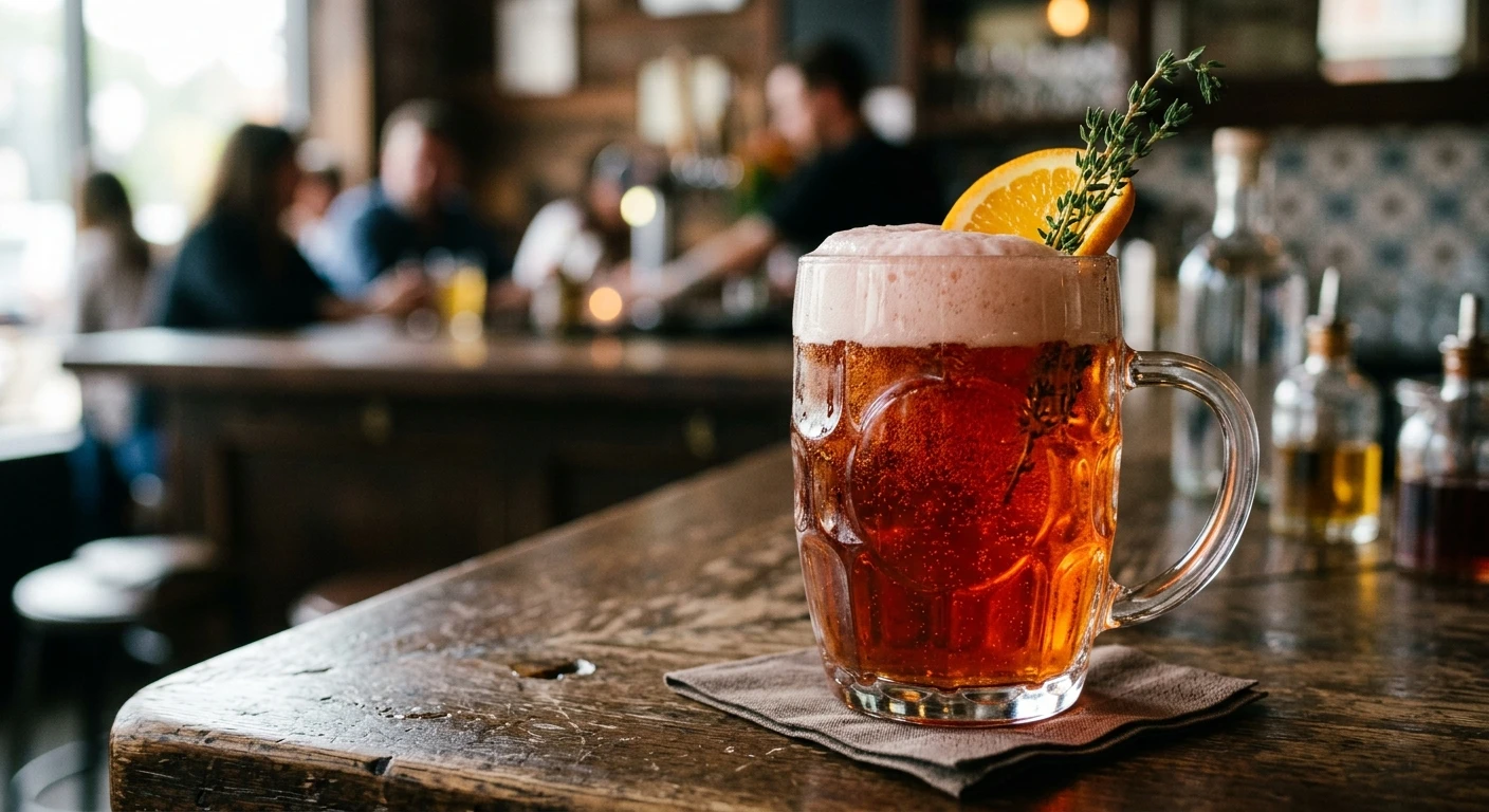 Campari Beer cocktail