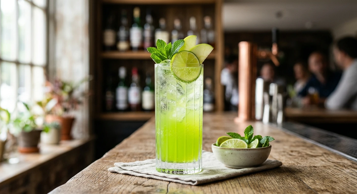Avalon cocktail in a highball glass
