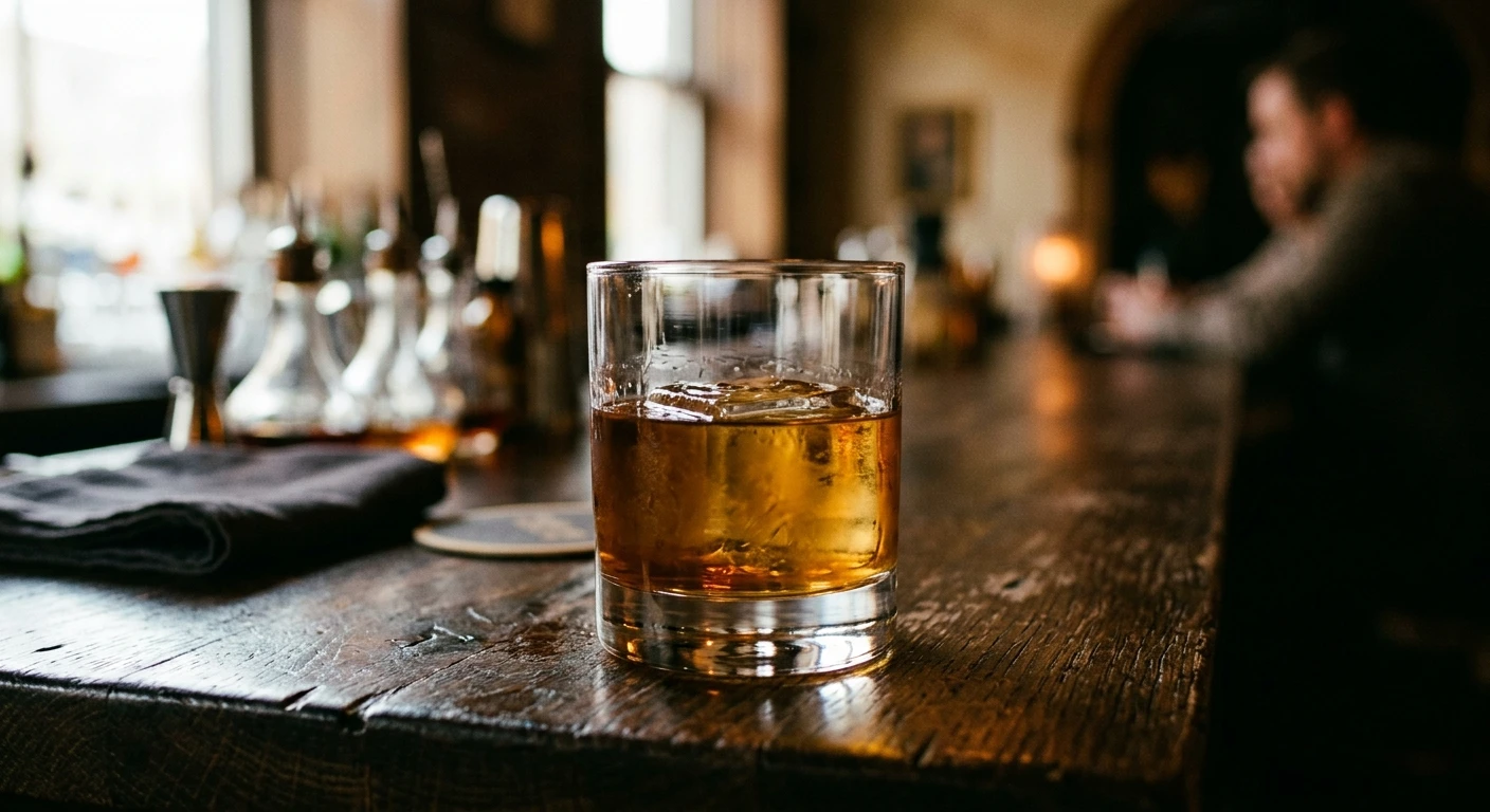 French Connection cocktail in a old-fashioned glass
