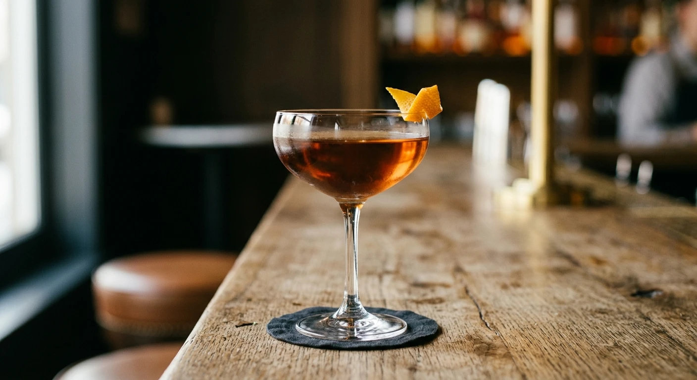 Balmoral cocktail in a cocktail glass