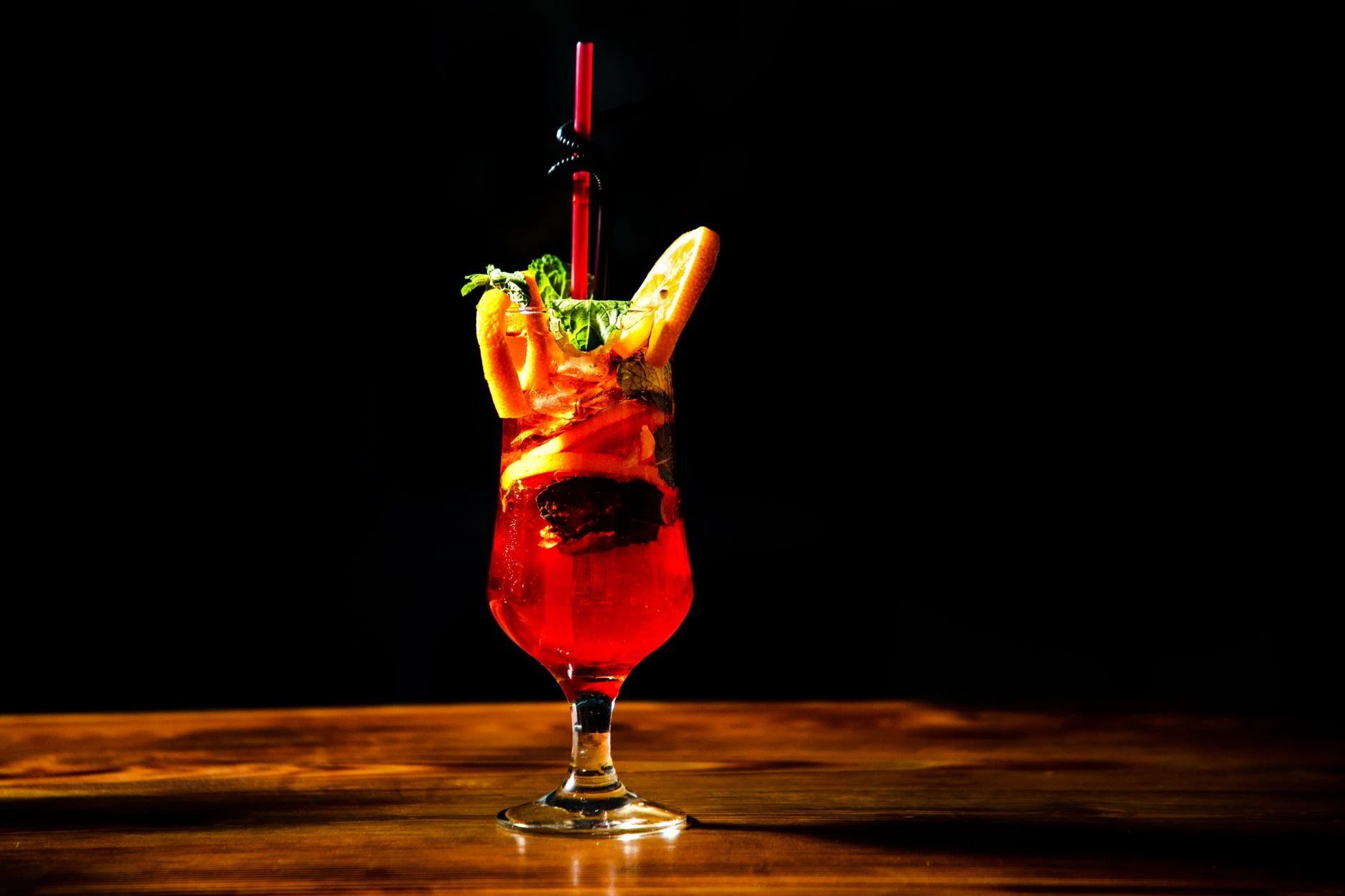 Cherry Rum cocktail