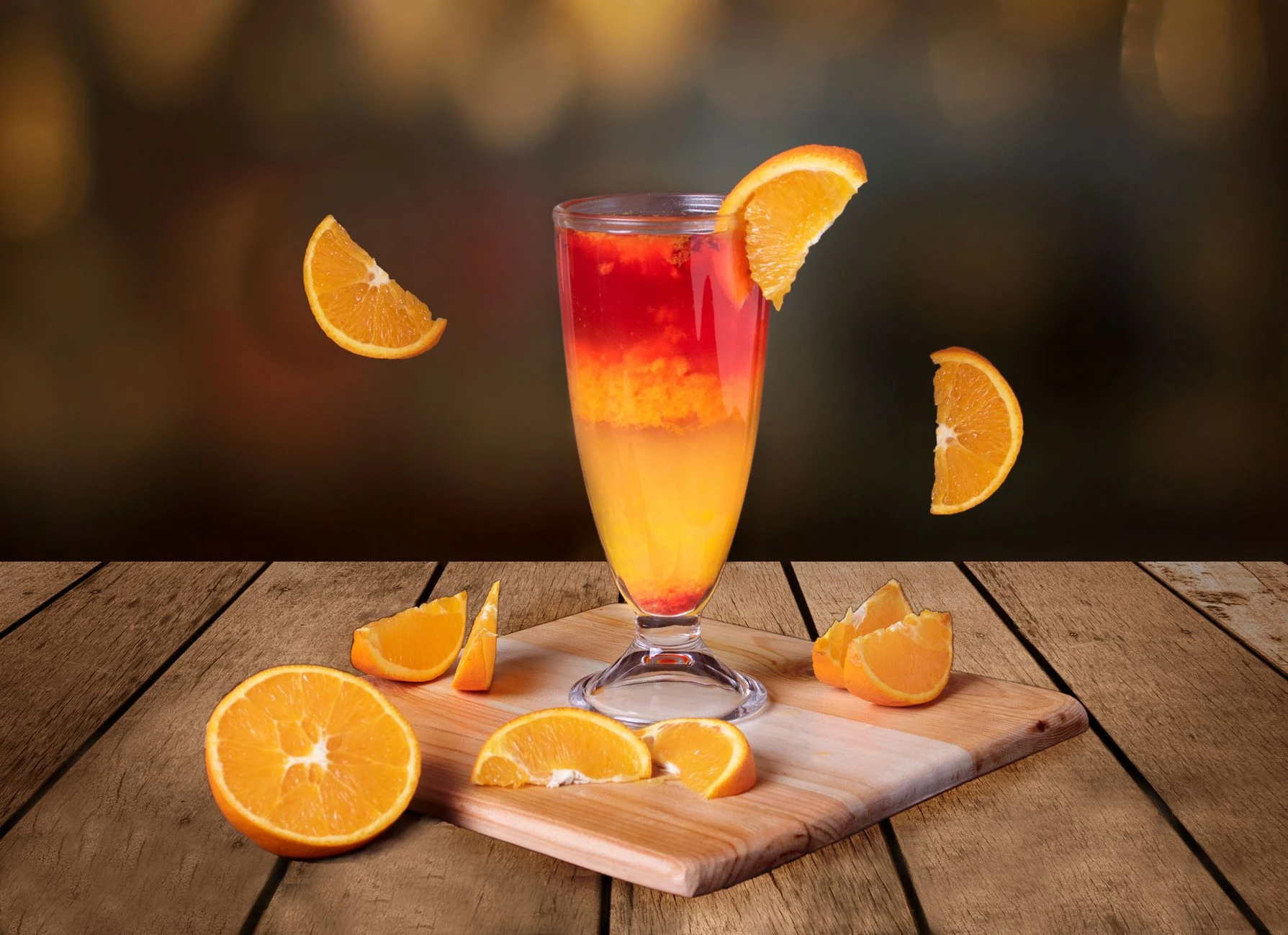 Fruit Flip-Flop mocktail