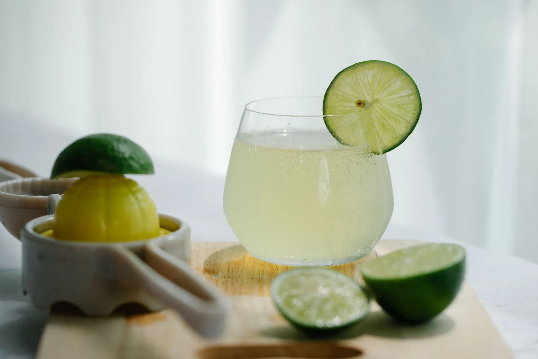 Limeade mocktail