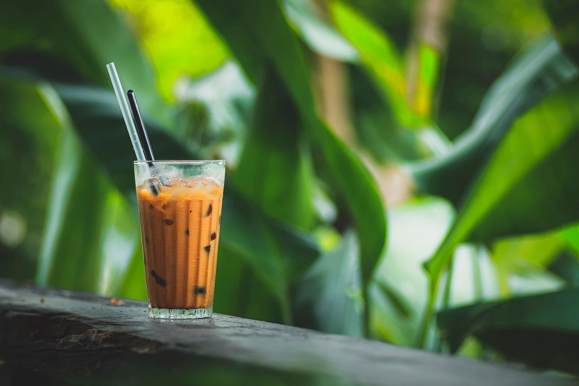 Thai Iced Tea mocktail