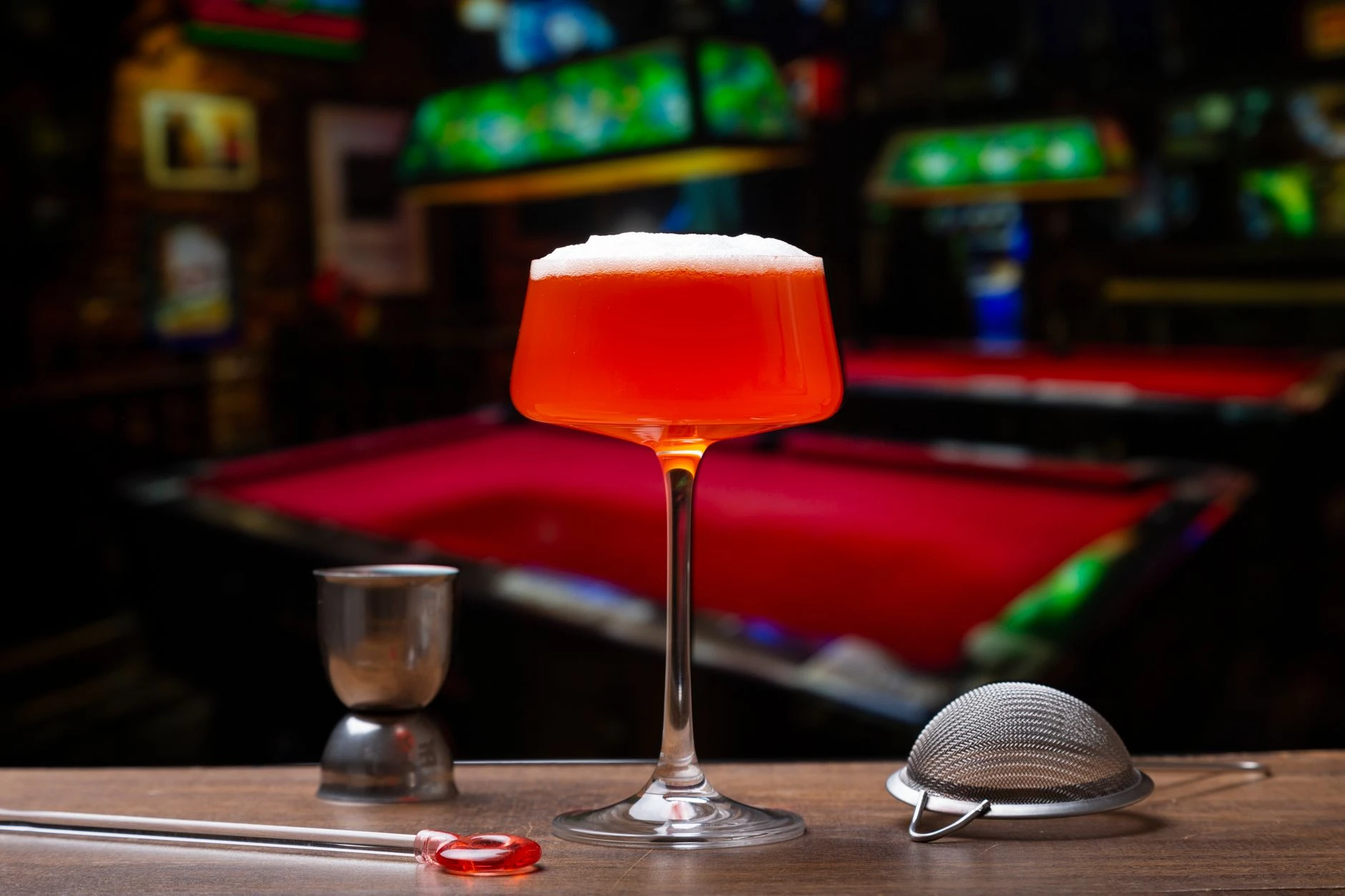 Clover Club cocktail